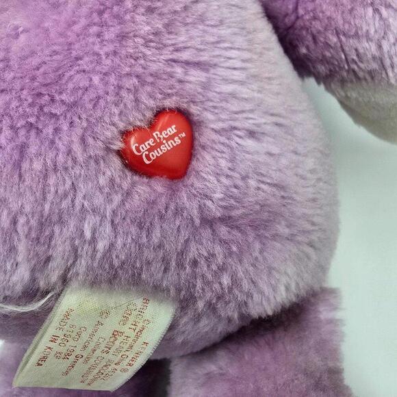 1984 Bright Heart Racoon Care Bear‎ Cousin - Picture 5 of 8